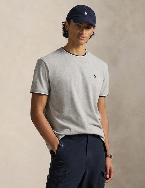 Playera cuello redondo para hombre 1