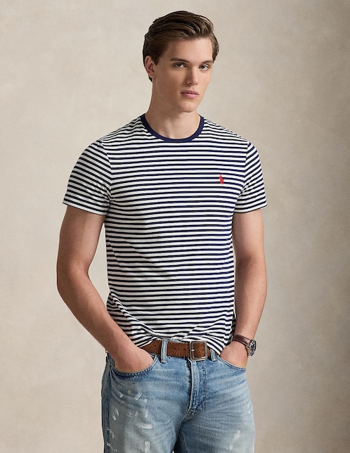 Playera cuello redondo para hombre 1