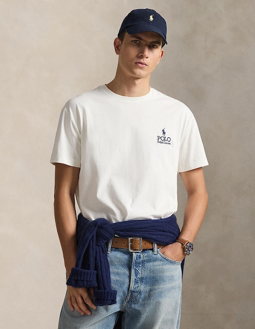 Playera cuello redondo para hombre 1