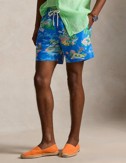 Traje de baño Polo Ralph Lauren con bolsillos para hombre