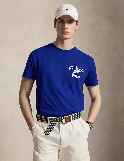 Playera cuello redondo para hombre 1