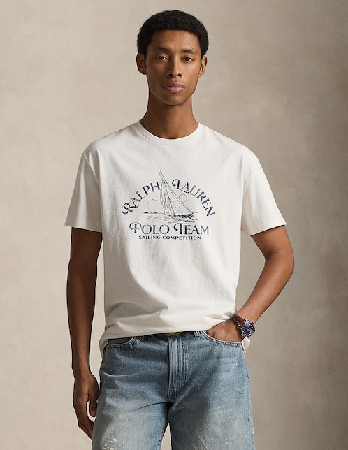 Playera cuello redondo para hombre 1