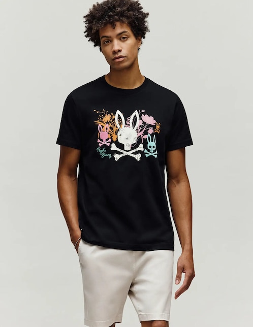Playera cuello redondo para hombre 1