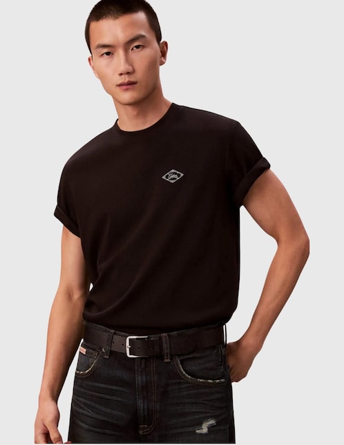 Playera cuello redondo para hombre 1