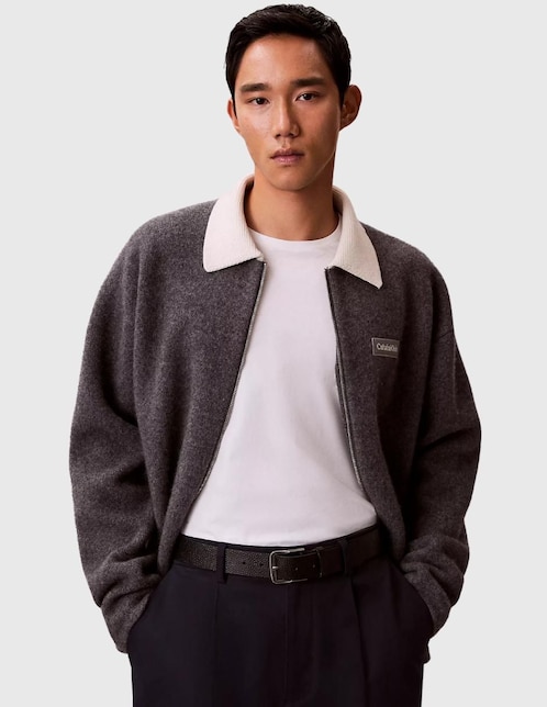Chamarra casual Calvin Klein para hombre