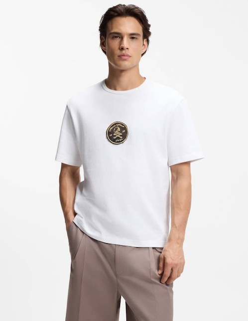 Playera Hugo cuello redondo para hombre