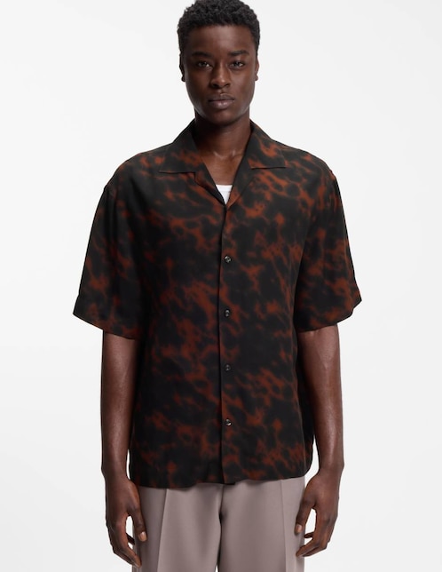 Camisa casual Hugo manga corta para hombre