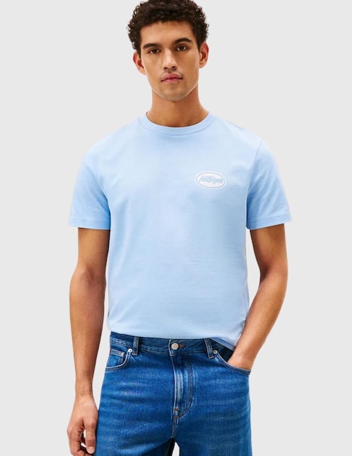 Playera cuello redondo para hombre 1