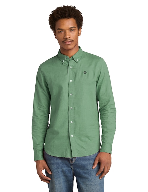 Camisa casual Timberland manga larga para hombre