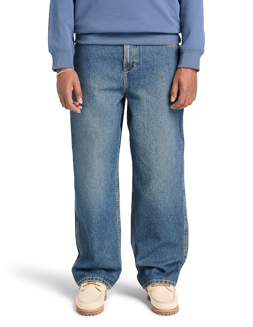 Pantalón regular Timberland de mezclilla para hombre