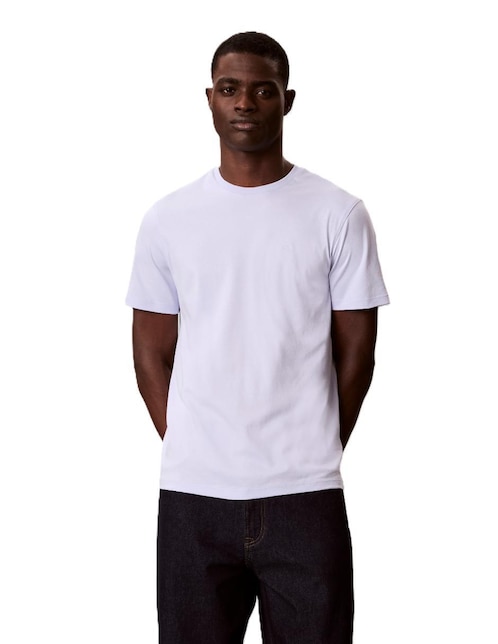 Playera cuello redondo para hombre 1