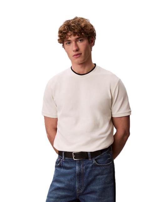 CALVIN KLEIN Playera Calvin Klein cuello redondo para hombre