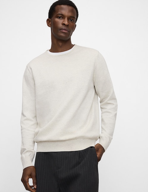 Suéter Adolfo Dominguez cuello redondo para hombre