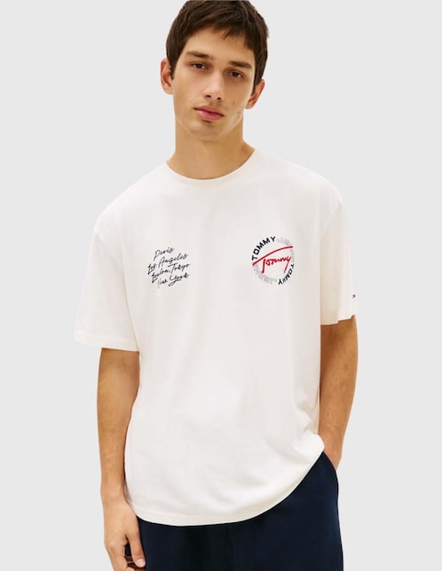 Playera cuello redondo para hombre 1