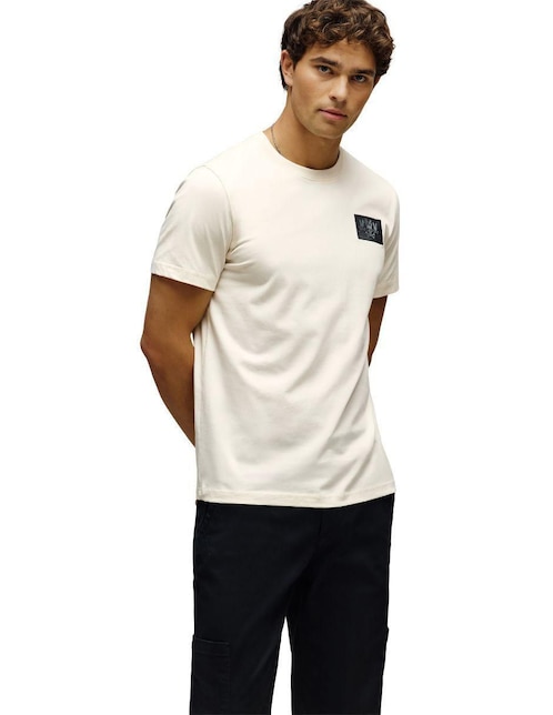 Playera cuello redondo para hombre 1