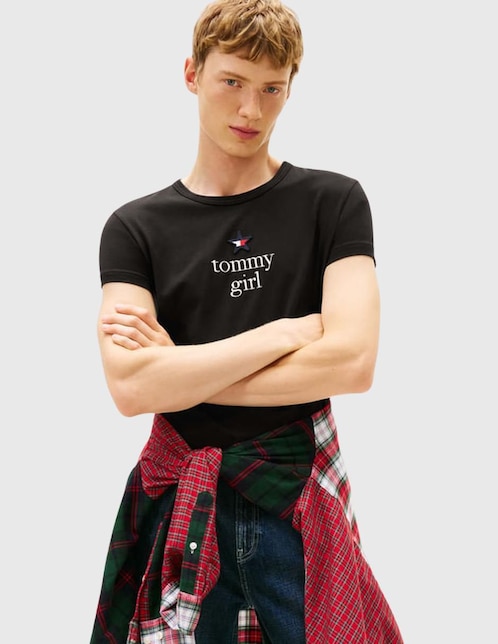 Playera cuello redondo para hombre 1