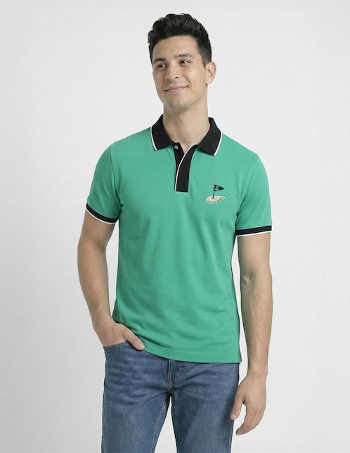 Playera tipo polo Psycho Bunny para hombre