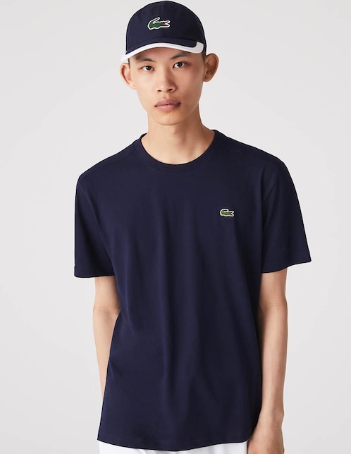Playera Lacoste cuello redondo para hombre
