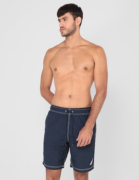 Traje De Baño Nautica Con Bolsillos Para Hombre