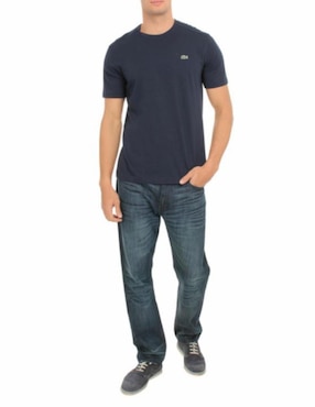 Playera Lacoste cuello v para hombre