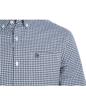 Camisa de vestir Original Penguin de algodón manga larga para hombre