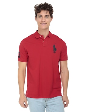 Playera Tipo Polo Polo Rl Para Hombre