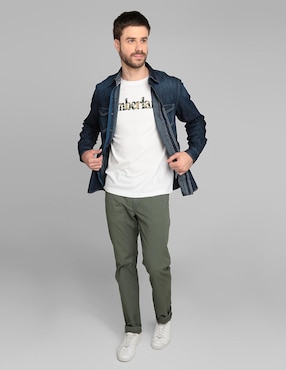 Playera Timberland cuello redondo para hombre