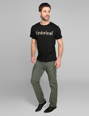 Playera Timberland cuello redondo para hombre