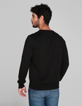 Suéter Tommy Hilfiger cuello V para hombre