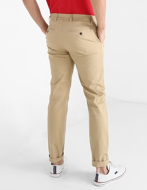 Pantalón recto Tommy Hilfiger de algodón para hombre
