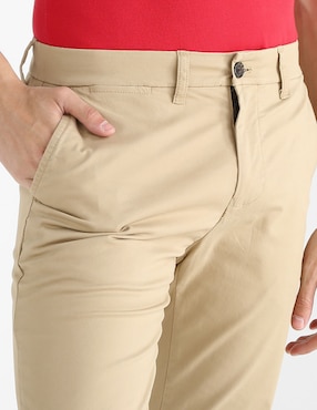 Pantalón recto Tommy Hilfiger de algodón para hombre