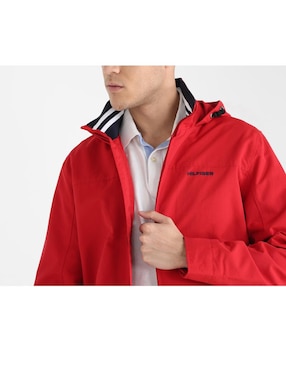 Chamarra casual Tommy Hilfiger con bolsillos para hombre