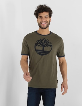 Playera Timberland cuello redondo para hombre