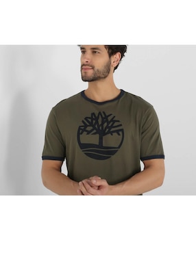 Playera Timberland cuello redondo para hombre