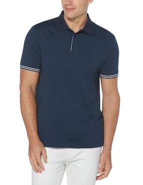 Playera Tipo Polo Perry Ellis Para Hombre