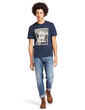 Playera Timberland cuello redondo para hombre
