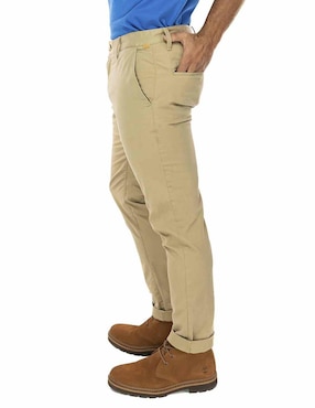 Pantalón slim Timberland de algodón para hombre
