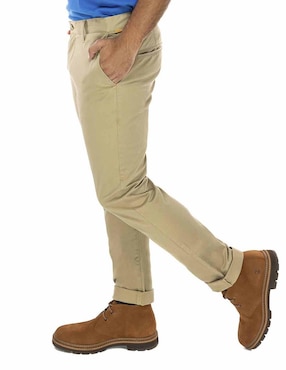 Pantalón slim Timberland de algodón para hombre