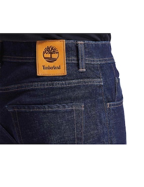Jeans straight Timberland lavado obscuro para hombre