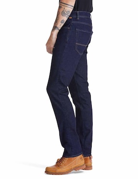 Jeans straight Timberland lavado obscuro para hombre