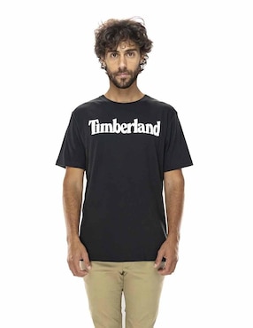 Playera Timberland Cuello Redondo Para Hombre