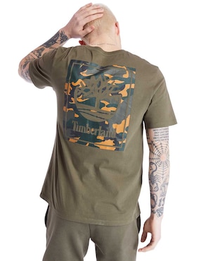 Playera Timberland cuello redondo para hombre