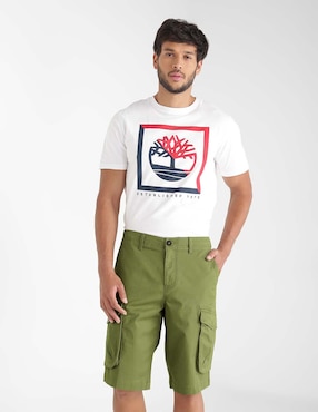 Bermuda Timberland algodón para hombre