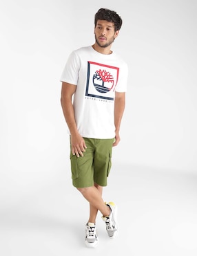 Bermuda Timberland algodón para hombre