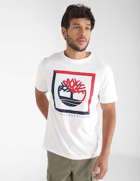 Playera Timberland cuello redondo para hombre