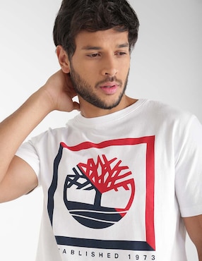Playera Timberland cuello redondo para hombre