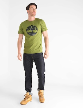 Playera Timberland cuello redondo para hombre