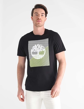 Playera Timberland cuello redondo para hombre