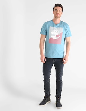 Playera Timberland cuello redondo para hombre