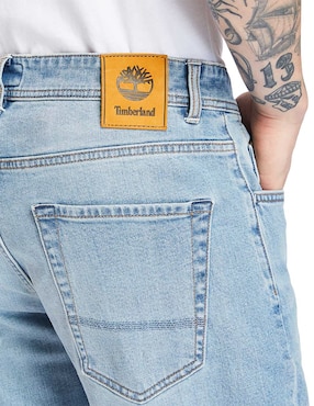 Jeans straight Timberland lavado claro para hombre